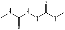 N,N'-dimethylhydrazodicarbothioamide Struktur