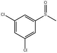 3,5-dichlorophenyl methyl sulfoxide Struktur