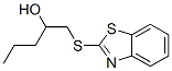 2-hydroxypentylthiobenzothiazole Struktur