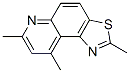 2,7,9-Trimethylthiazolo[4,5-f]quinoline Struktur