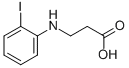 3-(2-IODOPHENYLAMINO)PROPANOIC ACID Struktur