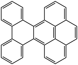 BENZO[B]NAPHTHO[1,8,7-GHI]CHRYSENE Struktur