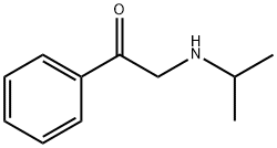 2-(ISOPROPYLAMINO)ACETOPHENONE Struktur