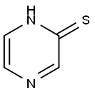 2-Mercaptopyrazine Structure