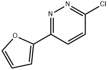 3-chloro-6-(furan-2-yl)pyridazine Struktur