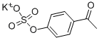 P-ACETYLPHENYL SULFATE POTASSIUM SALT Struktur