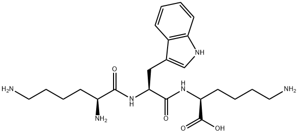 LYS-TRP-LYS ACETATE Struktur