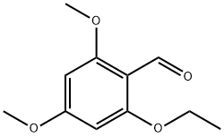 Benzaldehyde, 2-ethoxy-4,6-dimethoxy- (9CI) Struktur