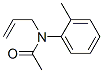 Acetamide,  N-(2-methylphenyl)-N-2-propenyl-  (9CI) Struktur