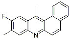 10-Fluoro-9,12-dimethylbenz[a]acridine Struktur