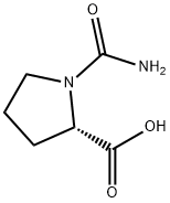 L-Proline, 1-(aminocarbonyl)- (9CI) Struktur