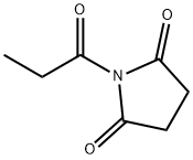 N-propionylsuccinimide Struktur