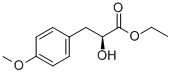 (S)-2-HYDROXY-3-(4-METHOXY-PHENYL)-PROPIONIC ACID ETHYL ESTER Struktur