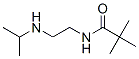 Propanamide,  2,2-dimethyl-N-[2-[(1-methylethyl)amino]ethyl]- Struktur