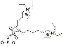 6-(TRIETHYLAMMONIUM)HEXYL METHANETHIOSULFONATE BROMIDE Struktur