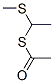 Thioacetic acid S-[1-(methylthio)ethyl] ester Struktur