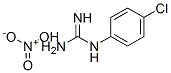 (4-chlorophenyl)guanidine mononitrate  Struktur