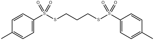 s,s'-三甲烯(p-甲苯硫代磺酸鹽) 結(jié)構(gòu)式