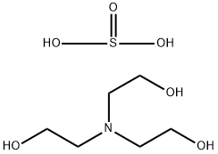 bis(triethylammonium) sulphite Struktur