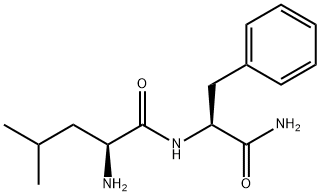 leucyl-phenylalanine amide Struktur