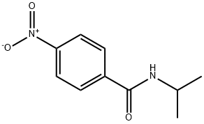 N-isopropyl-4-nitrobenzamide Struktur