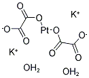 POTASSIUM BIS(OXALATO)PLATINATE DIHYDRATE Struktur