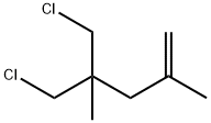 5-Chloro-4-(chloromethyl)-2,4-dimethyl-1-pentene Struktur