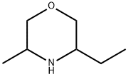 3-Ethyl-5-MethylMorpholine Struktur