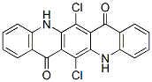 dichloro-5,12-dihydroquino[2,3-b]acridine-7,14-dione Struktur