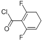 1,5-Cyclohexadiene-1-carbonyl chloride, 2,6-difluoro- (9CI) Struktur