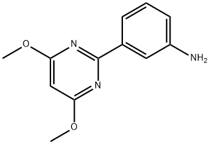 3-(4,6-DIMETHOXYPYRIMIDIN-2-YL)ANILINE
 price.