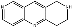 1,2,3,4-TETRAHYDROPYRIDO[4,3-B]-[1,6]-NAPHTHYRIDINE
 Struktur