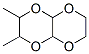 Hexahydro-2,3-dimethyl[1,4]dioxino[2,3-b]-1,4-dioxin Struktur