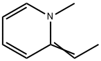 Pyridine, 2-ethylidene-1,2-dihydro-1-methyl- (9CI) Struktur