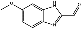 1H-BENZIMIDAZOLE-2-CARBOXALDEHYDE, 5-METHOXY- Struktur