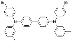 [1,1'-Biphenyl]-4,4'-diaMine, N4,N4'-bis(4-broMophenyl)-N4,N4'-bis(3-Methylphenyl) Struktur