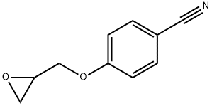 4-(2-OXIRANYLMETHOXY)BENZENECARBONITRILE Struktur