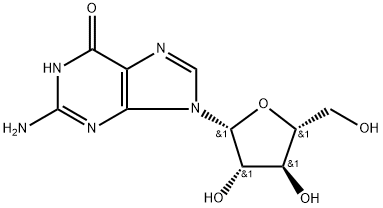 9-(BETA-D-ARABINOFURANOSYL)GUANINE Struktur