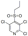 2,3,5-trichloro-4-(propylsulphonyl)pyridine Struktur