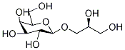 1-O-β-D-Galactopyranosyl-sn-glycerol Struktur