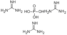 Trisguanidinium phosphate Struktur