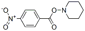 p-Nitrobenzoic acid piperidino ester Struktur