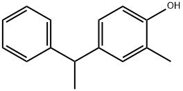 4-(1-phenylethyl)-o-cresol Struktur