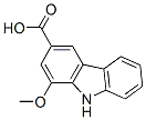 1-Methoxy-9H-carbazole-3-carboxylic acid Struktur