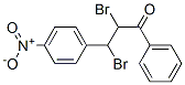 2,3-dibromo-3-(4-nitrophenyl)propiophenone Struktur