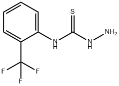 4-[2-(TRIFLUOROMETHYL)PHENYL]-3-THIOSEMICARBAZIDE Struktur