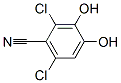 Benzonitrile, 2,6-dichloro-3,4-dihydroxy- (9CI) Struktur