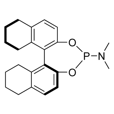 (S)-(+)-(8,9,10,11,12,13,14,15-OCTAHYDRO-3,5-DIOXA-4-PHOSPHA-CYCLOHEPTA[2,1-A:3,4-A']DINAPHTHALEN-4-YL)DIMETHYLAMINE Struktur