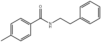 BenzaMide, 4-Methyl-N-(2-phenylethyl)- Struktur