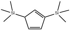 BIS(TRIMETHYLSILYL)CYCLOPENTADIENE Struktur